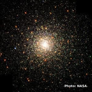 Swarm of ancient stars, M80 (NGC 6093).